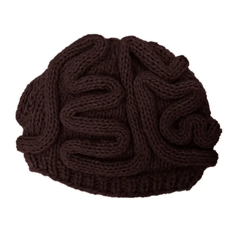 Horror Brain Knitted Brain Hat