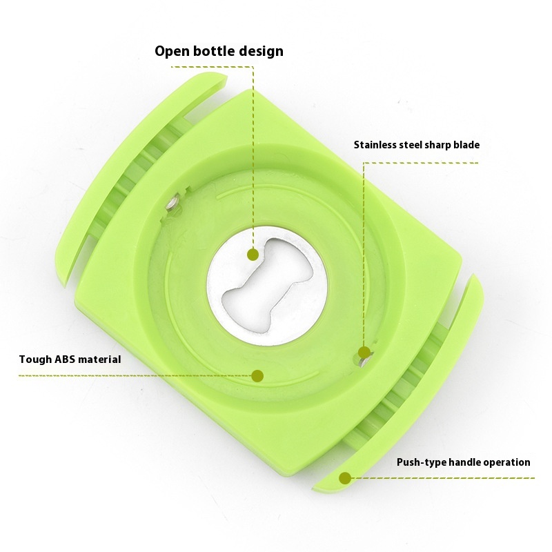 Cans can openers bottle opener (green)