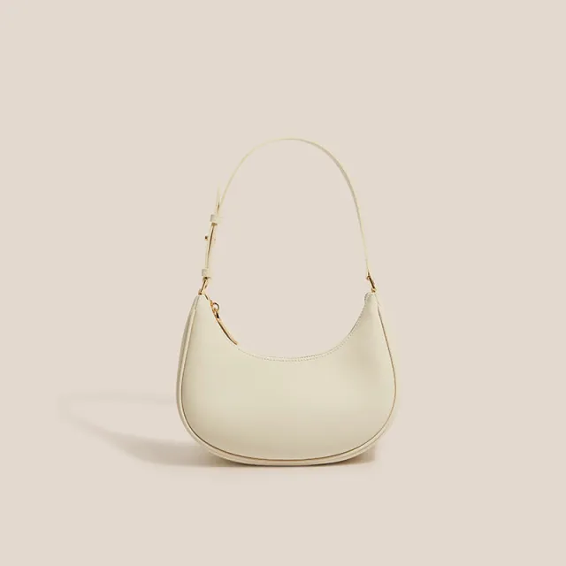 Design One Shoulder Niche New Style Underarm Bag White - Shop at LoveMi