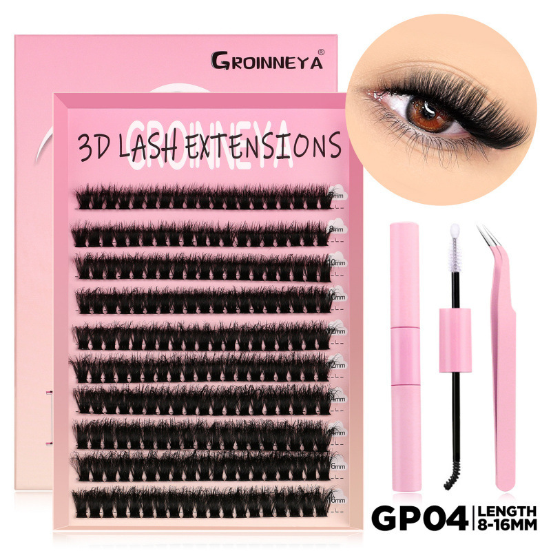 European And American Christmas Dense Segmented High Volume False Eyelash Set 14