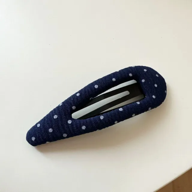 French Retro Dots Versatile High grade Side Barrettes Polka Dot Water Drop - Shop at LoveMi