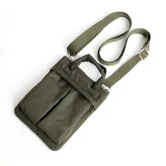 New Minority Simple Casual Nylon Tote Bag - Green - View 1