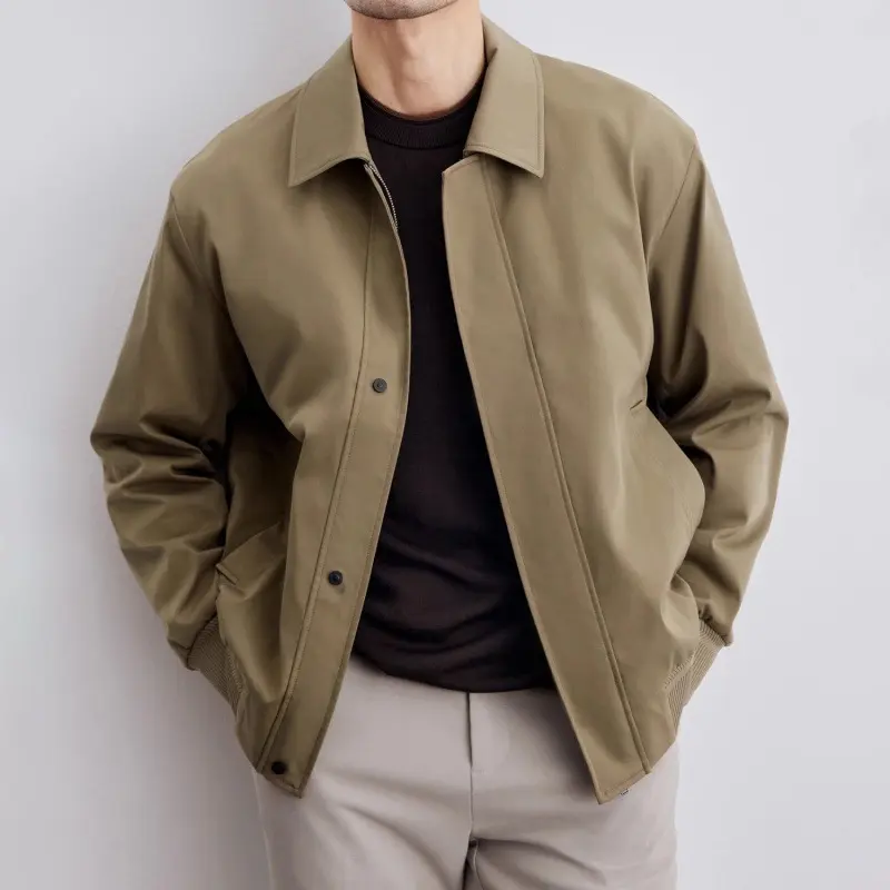 Spring and Autumn Men's Administrative Lapel Jacket