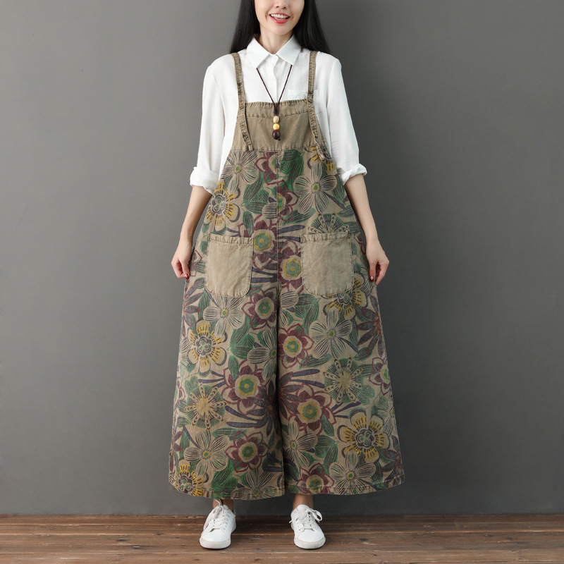 Title 11, Vintage Adjustable Wide Leg Pants Colorblock De...