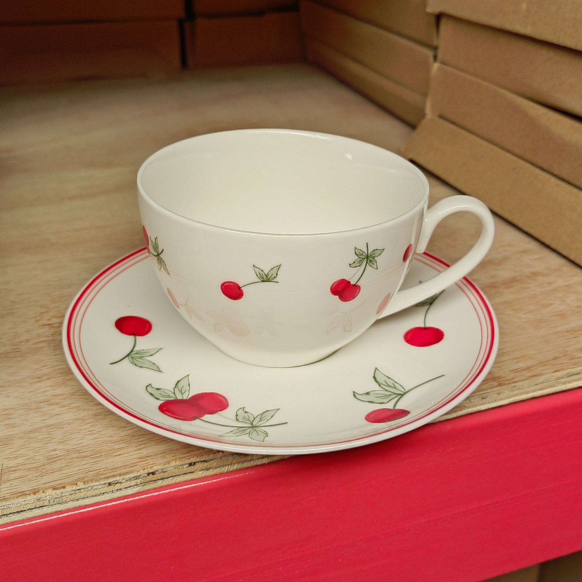 Cherry Cup And Saucer Suit