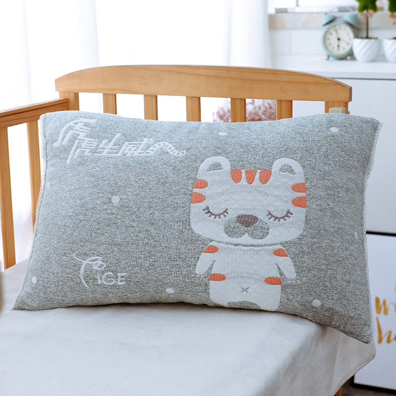 Children's Fully Encasing Cartoon Pillowcase All-Season Universal