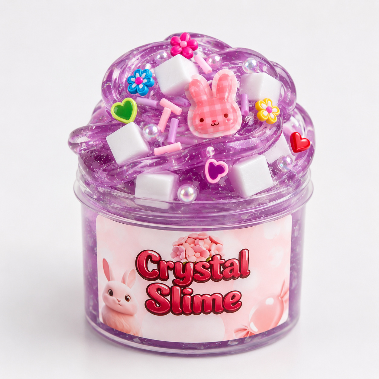 Crystal Slime Bubble Gum Toy