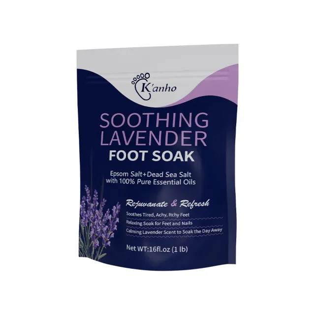 Foot Bath Deodorant Moisturizing Care Lavender Feet Bathing Salt - Shop at LoveMi