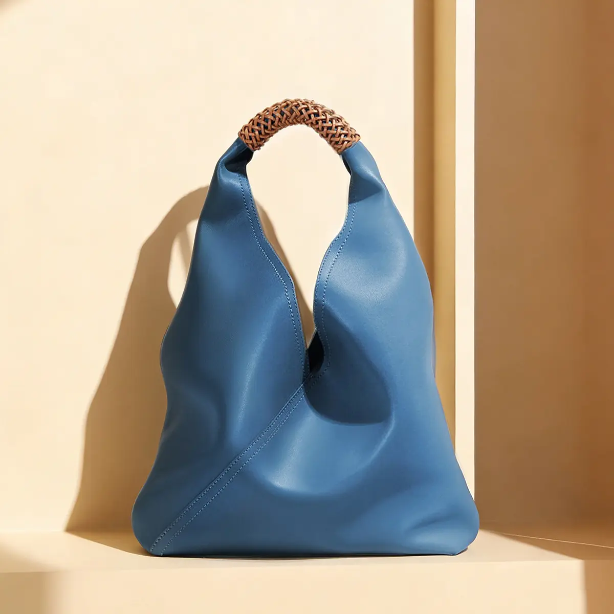 Versatile Leather Casual Womens Bag