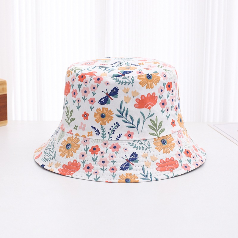 Children's Thin Cute Printed Sunscreen Sun Hat
