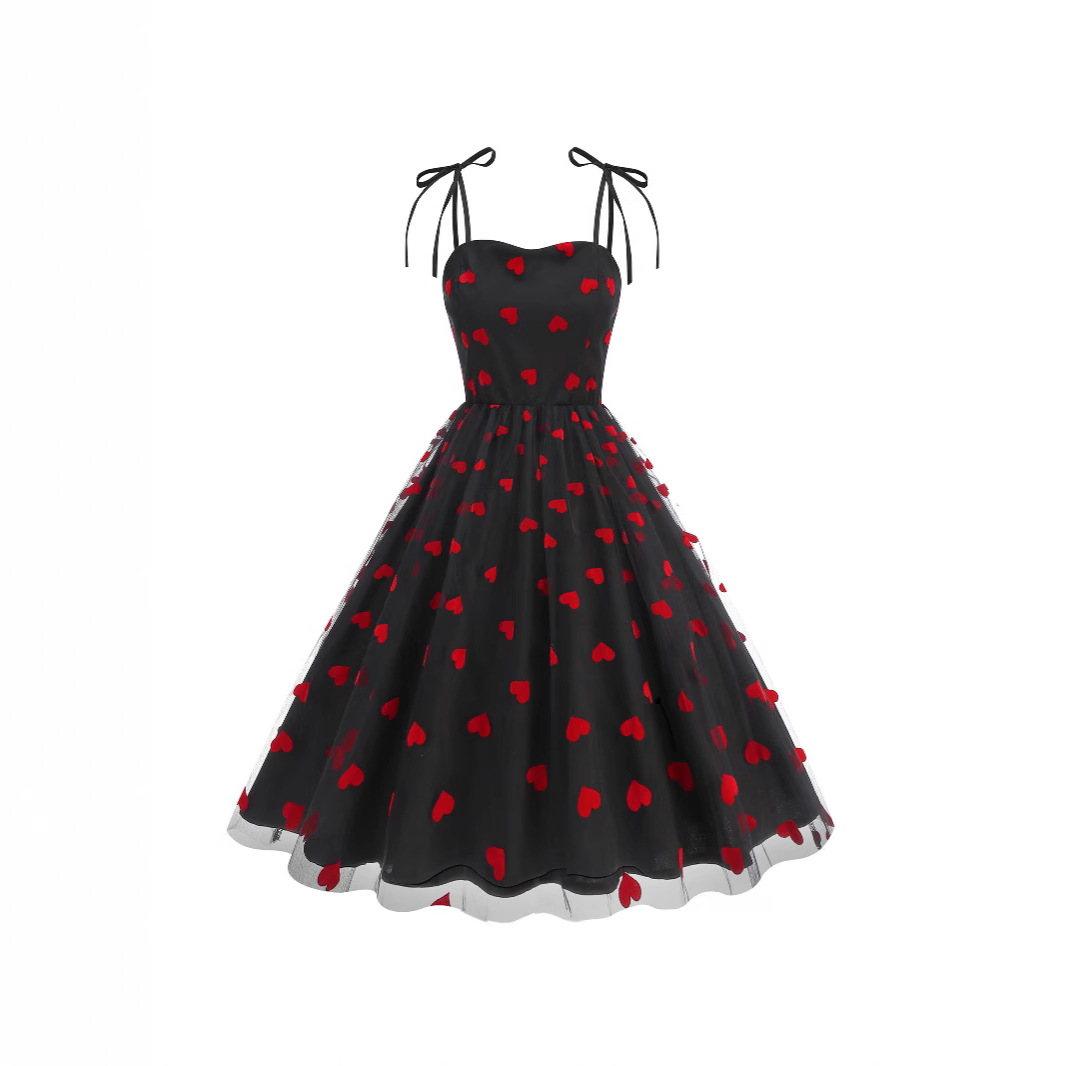 New Strapless Dress With Embroidered Lace — image 1