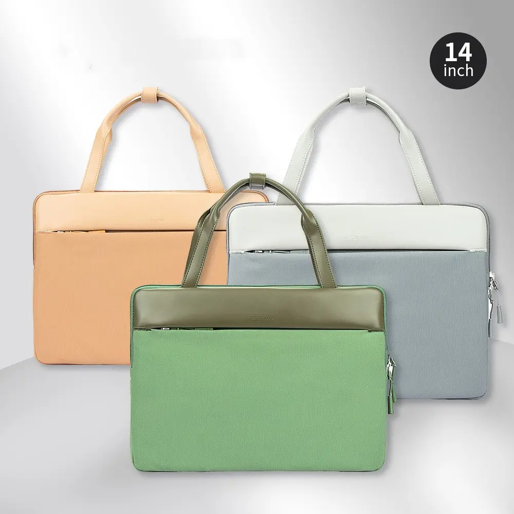 Laptop Bag Simple Two Colors Waterproof Ipad