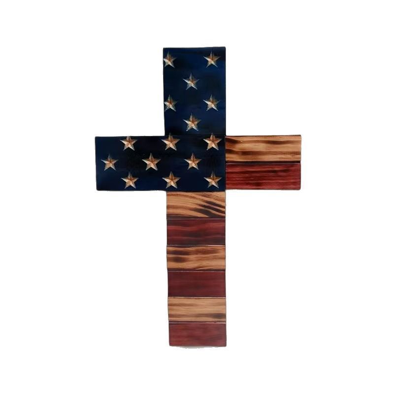 Boxwood Cross Wall Hanging