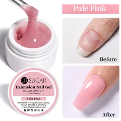 New Boxed Crystal Extended Glue Paper Cups Extended Nail 15ml Large Capacity - 18Palepink - View 1