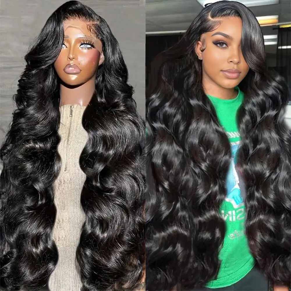 Lace Big Wave Long Curly Wig Head