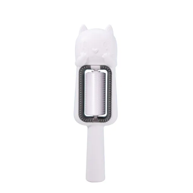 New Pet Cleaning Hair Removal Lent Remover Cat Drum Type Disposable Wipes Comb Clean And Remove Hair Comb - Shop at LoveMi