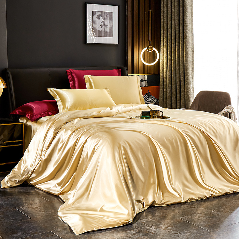 Silk Satin Duvet Cover Set, picture 9 of 12