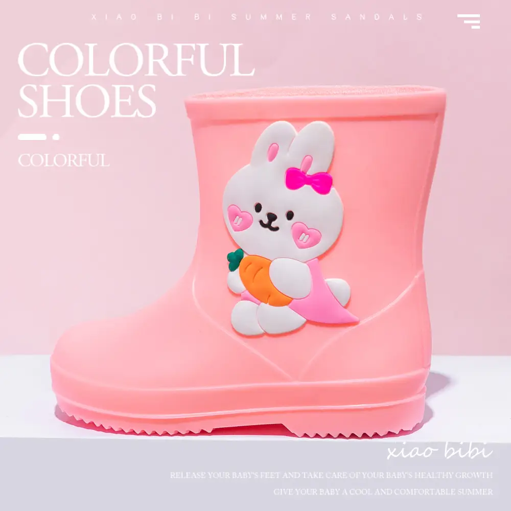 Children's Cartoon Waterproof Non-slip Rain Boots