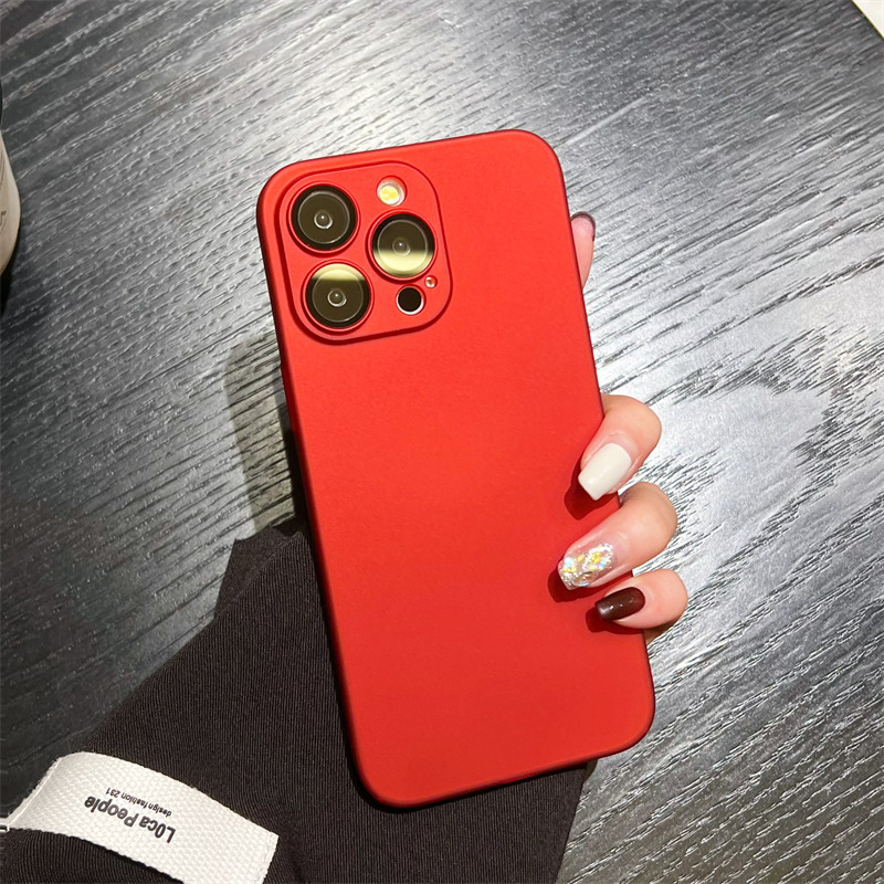 Matte Hard-shell Phone Case With Screen Protector 4