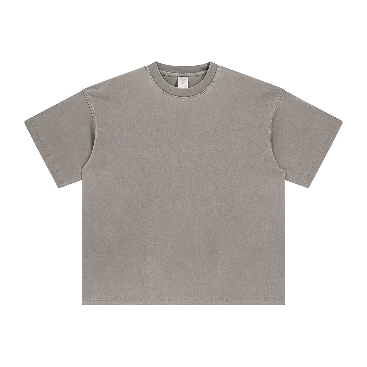 Short Sleeve Washed Brown