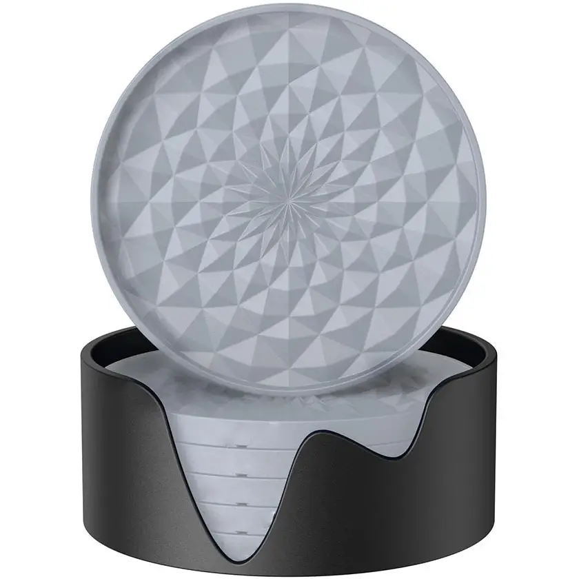 Silicone Non-slip Non-stick Thick Fashion Coaster
