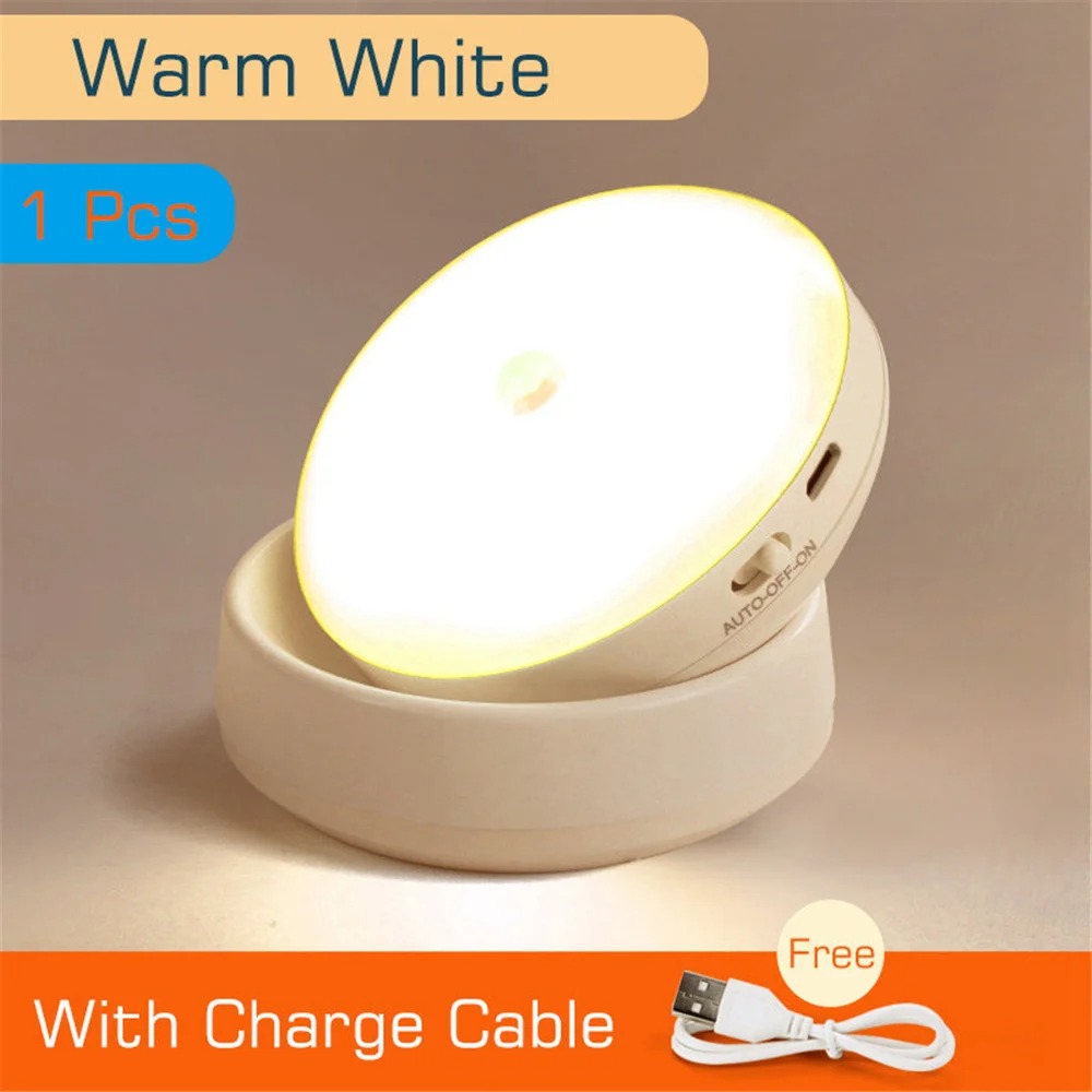 Rechargeable Warm Yellow Light