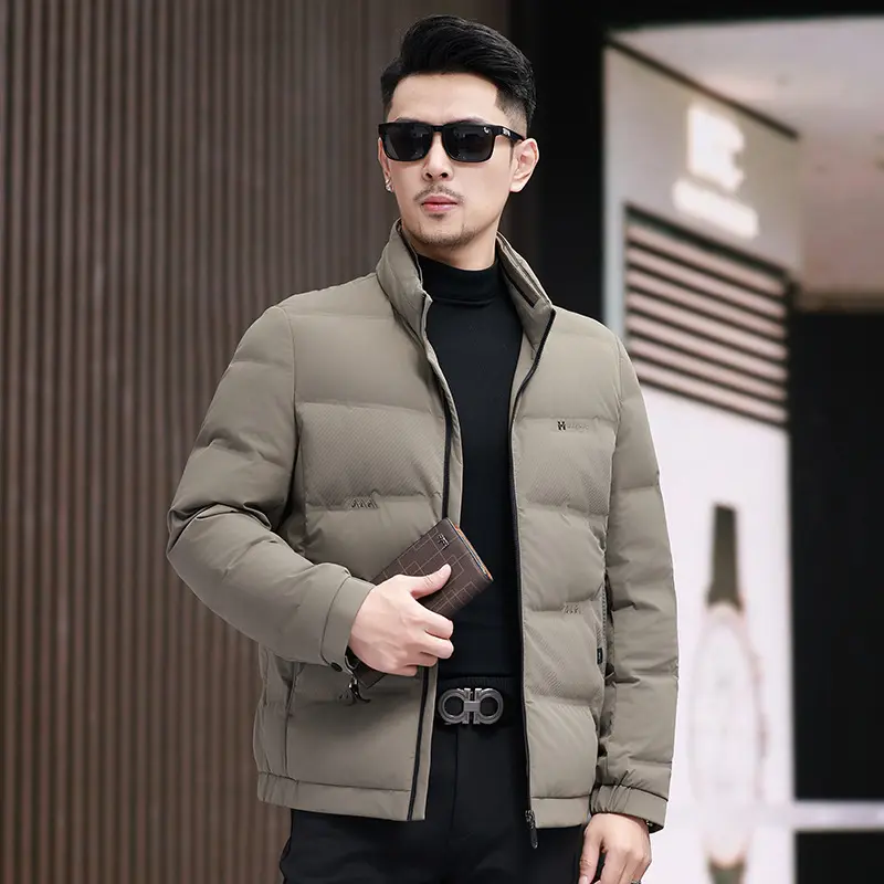 White Duck Down Business Casual Thickening Warm-keeping