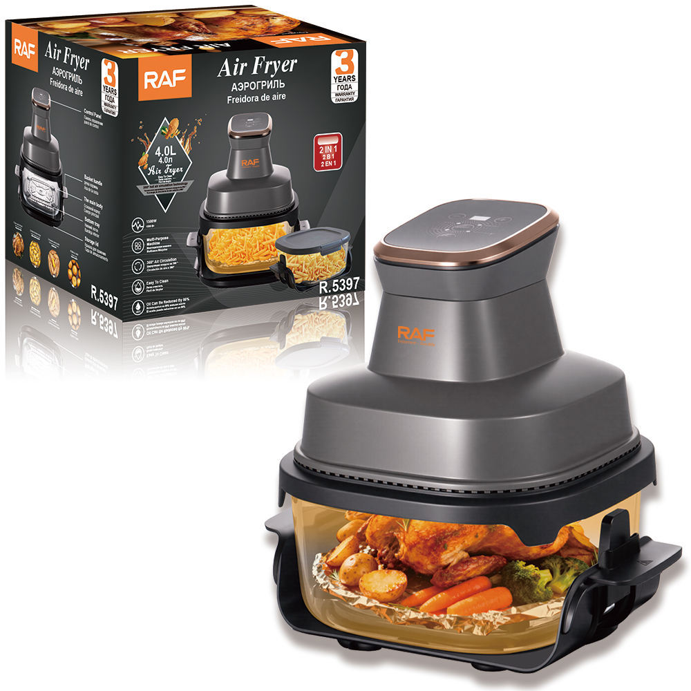 Household Multi-Function 2-in-1 Air Fryer