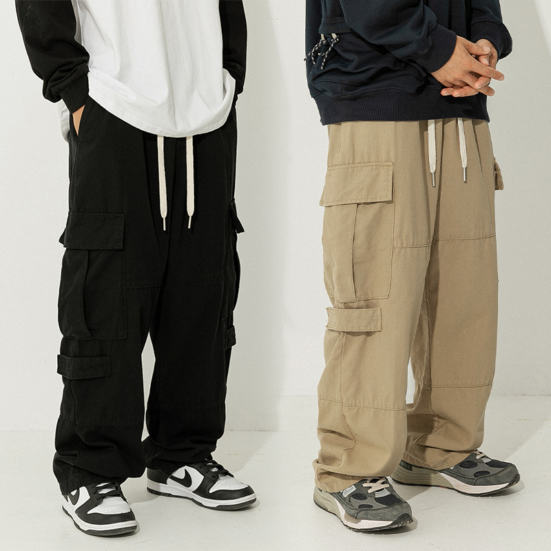 Versatile Pure Cotton Design Trendy Brand Pants