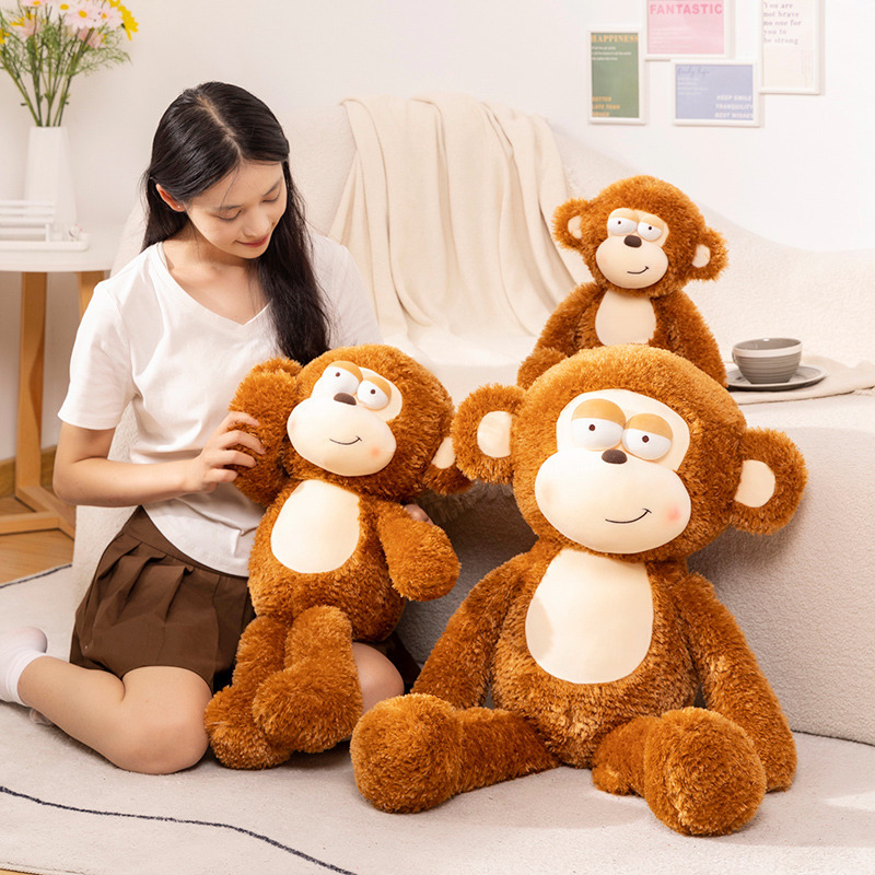 Creative Cartoon Monkey Plush Doll Stuffed Toy