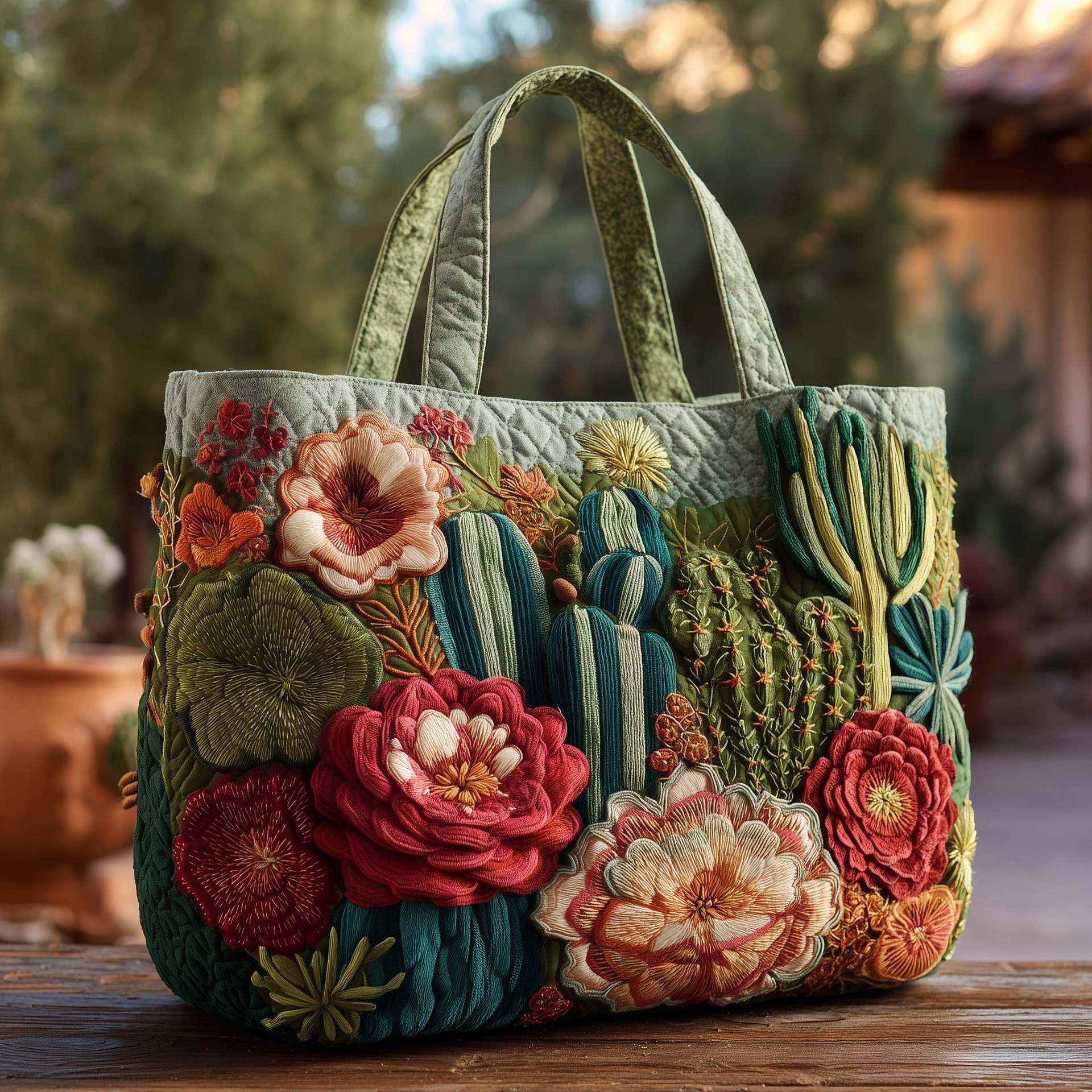 Womens Trendy And Fashionable Printed Handbag