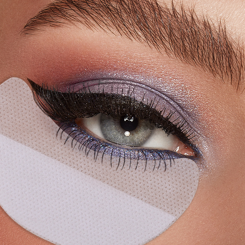 Eyeshadow Sticker Non-woven Round Corner Auxiliary Tool