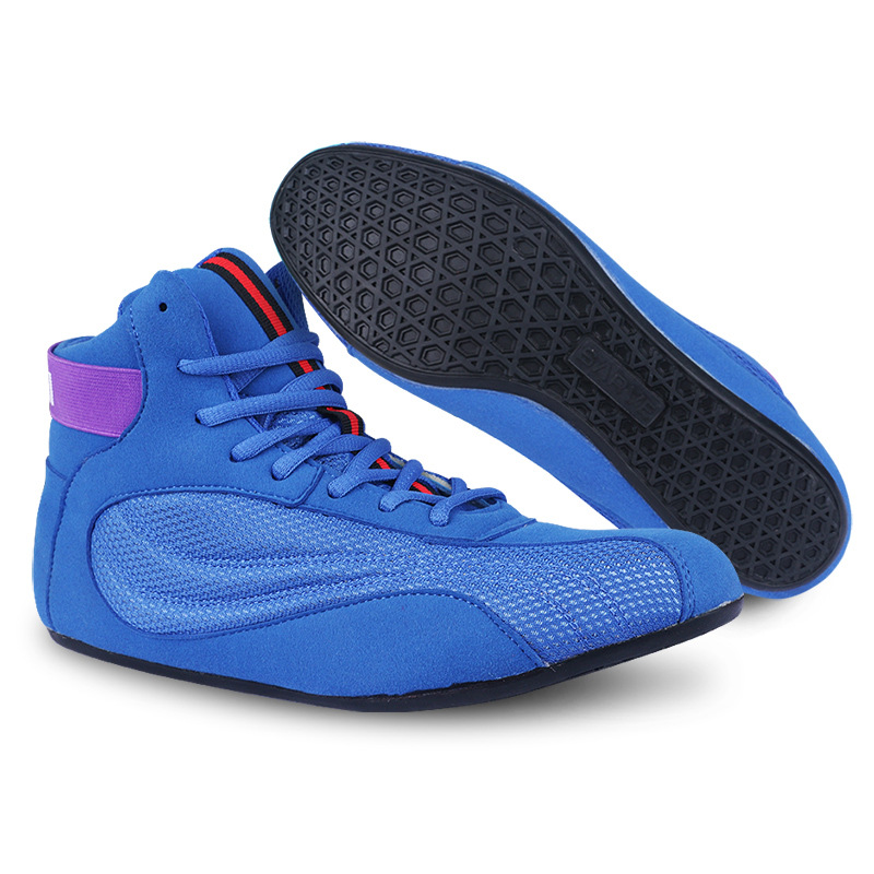 Cloth Boxing Shoe Blue