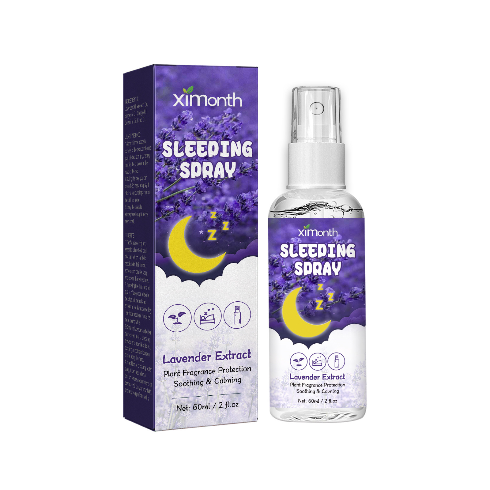 Title 1, Lavender Sleep Spray Soothing The Nerves