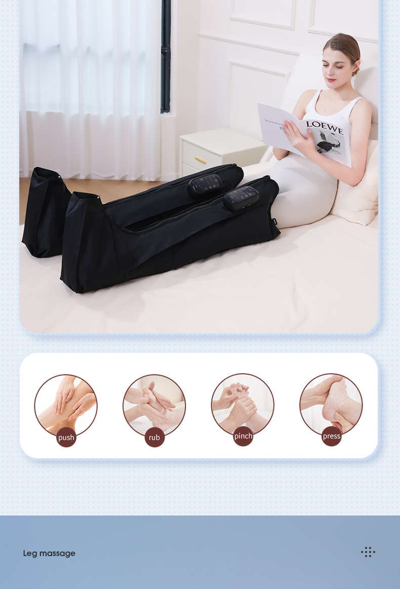 Title 8, Leg Kneepad Electric Heating Warm Massager