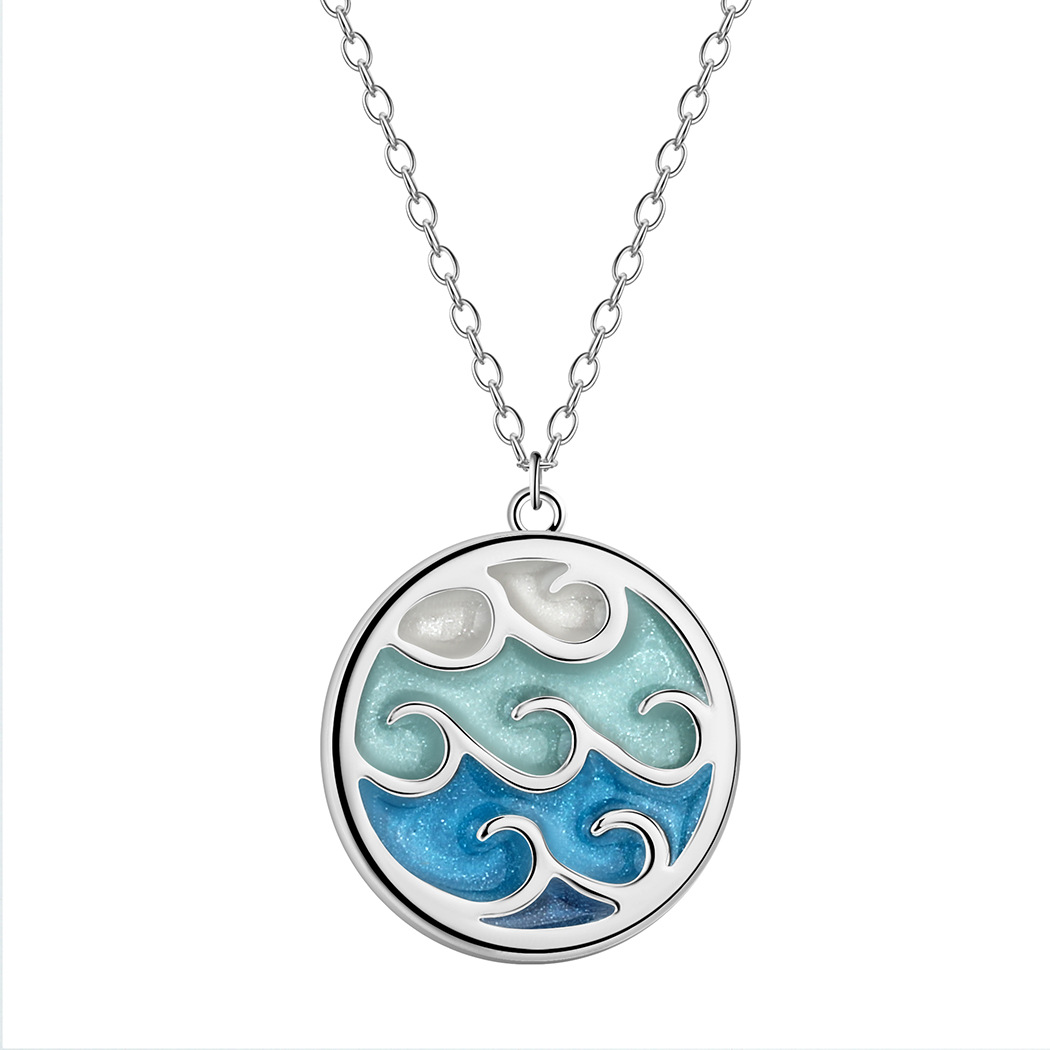 Fashion Wave Sea Pendant Simple Trend