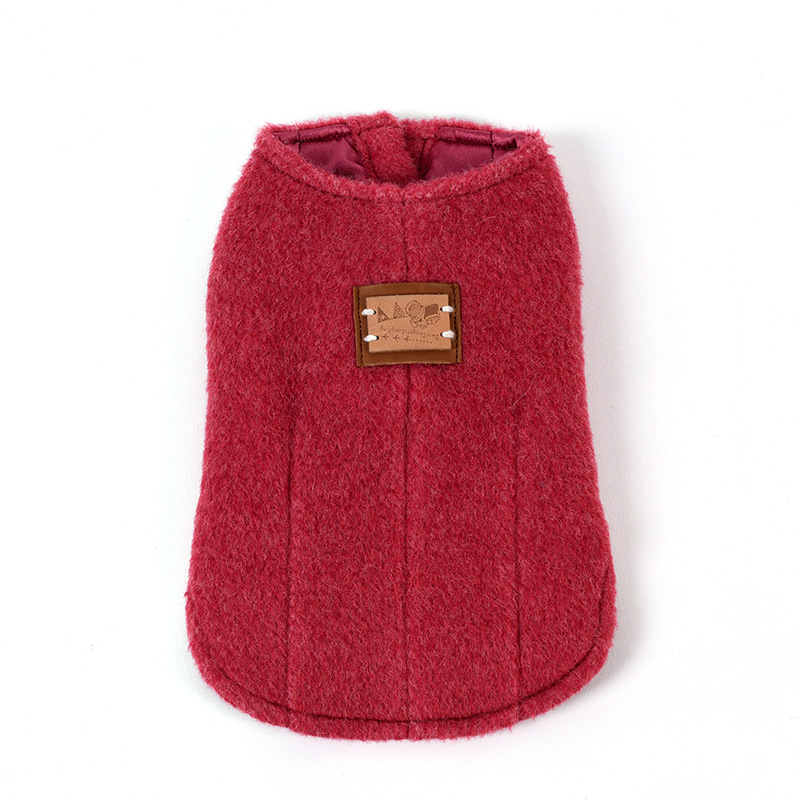 Cashmere Vest Red