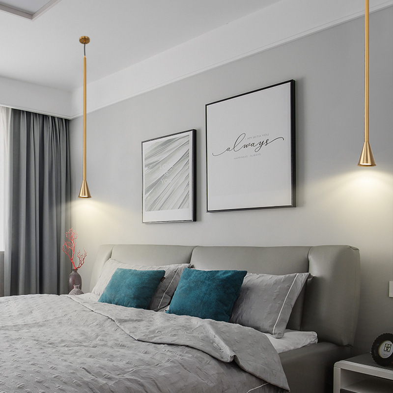Nordic-style Creative And Personalized Bedside Pendant Lamp Instagram-inspired Small Chandelier