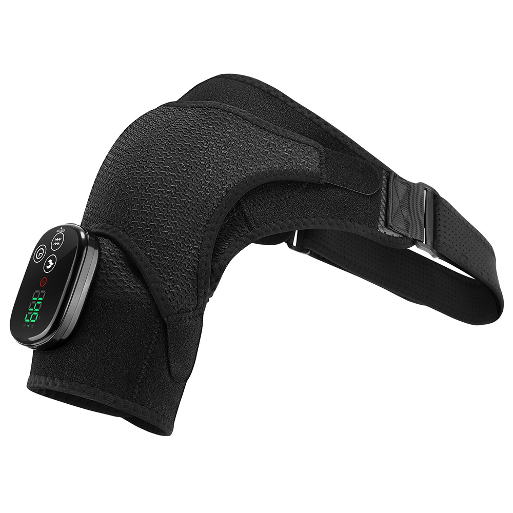 Electric-heated Shoulder Warmer With Vibration Massage And Heating Function For The Neck
