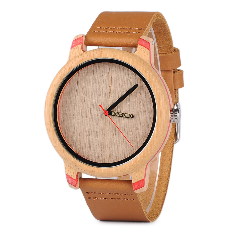 Wooden Watch Simple And Casual Quartz Movement 4