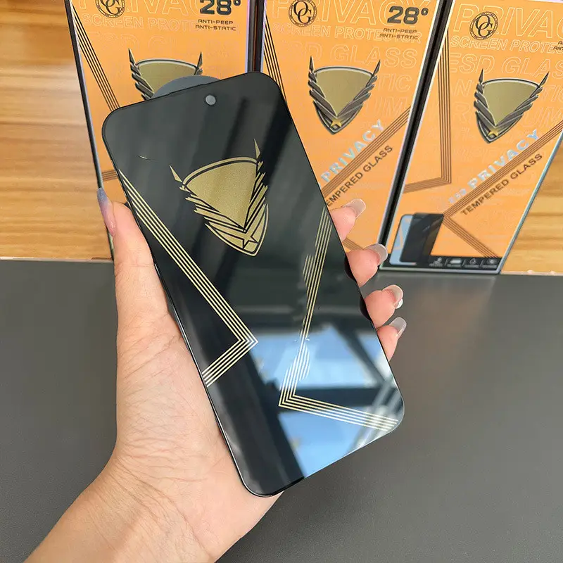 Anti-peep Film HD 8 Glass Protector 12pro