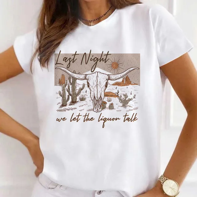 European And American Digital Printed Round Neck Sports T shirt 104507 Models - Shop at LoveMi