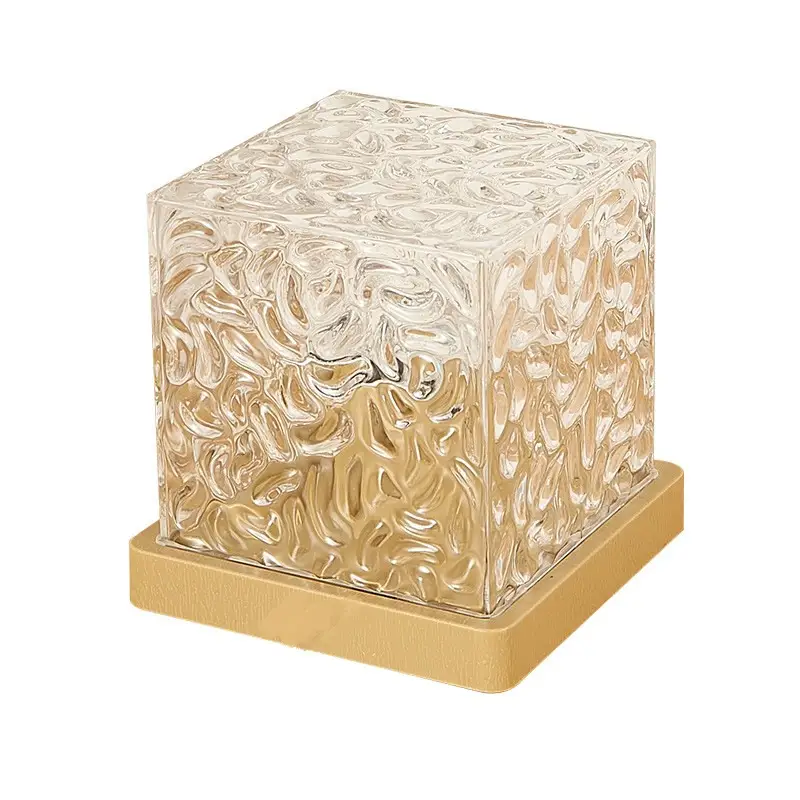 Dynamic Light And Shadow Ambience Light Rotating Water Wave Lamp