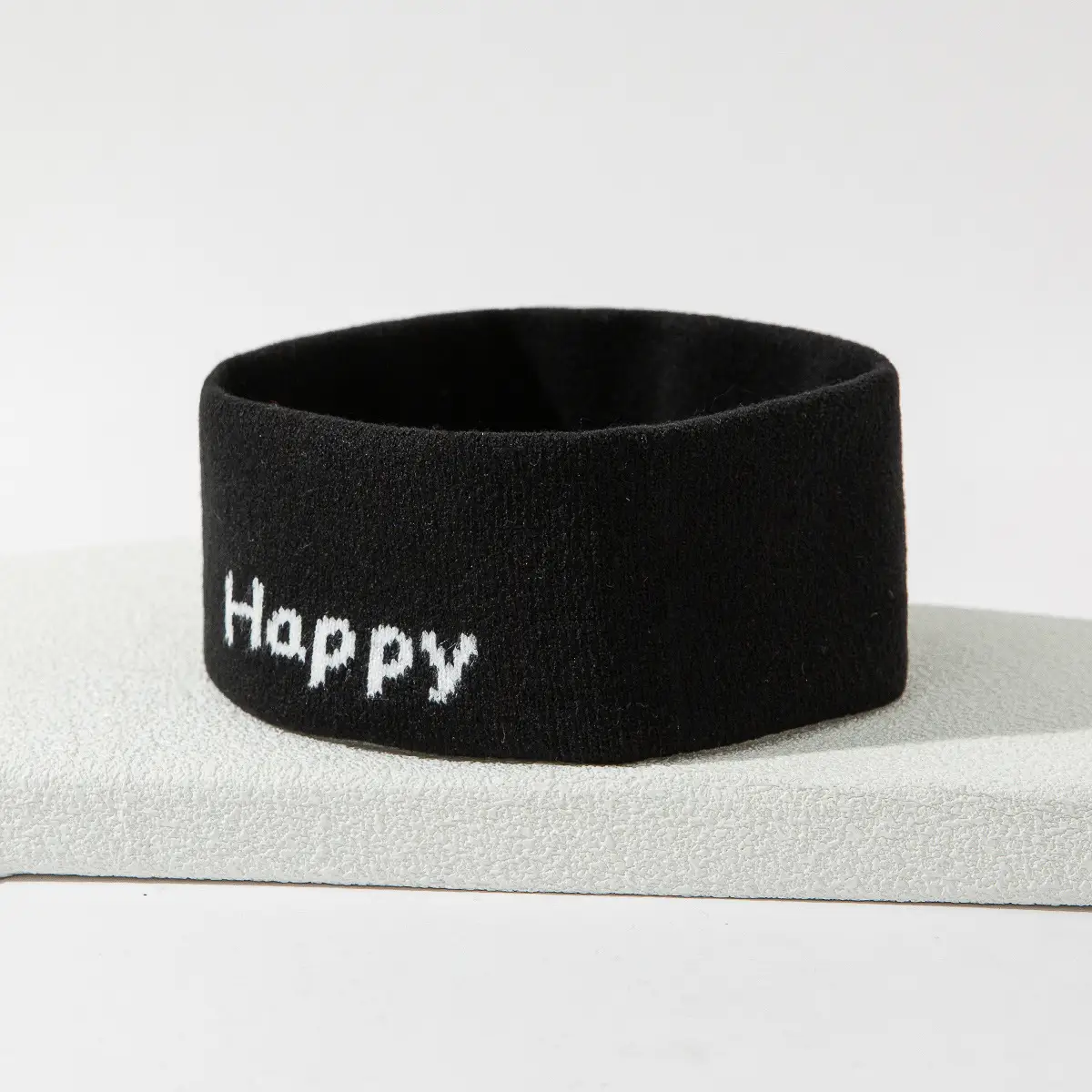 Stretch Sports Sweat-absorbent Knitted Hair Band