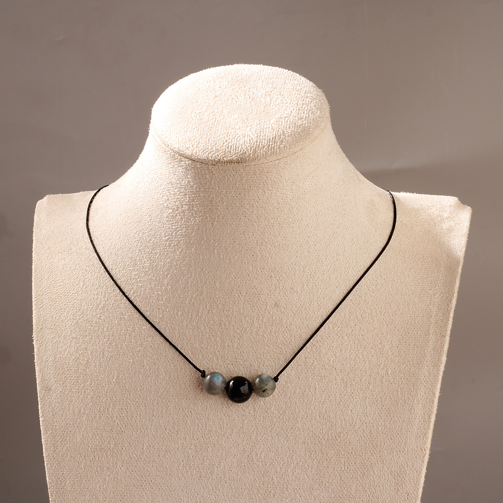 Fashionable Delicate Natural Stone Necklace