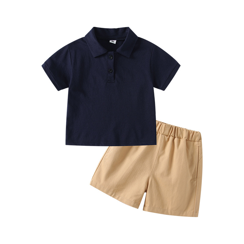 Boys Summer Short-Sleeve T-Shirt Set