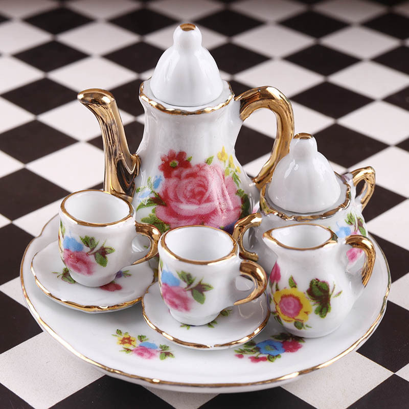 Gilt Edging Porcelain Tea Set