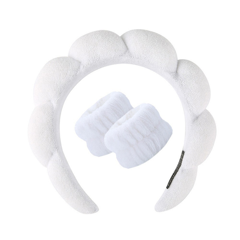 Title 10, High Cranium Headband Sponge Twist Cloud Hair Band