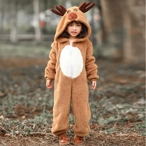 Children's Fashion Simple Animal Christmas Reindeer Elk Play Parent-child