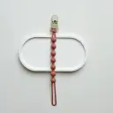 Babys All-in-one Silicone Pore-free Beechwood Pacifier Clip With Anti-loss Chain view 3
